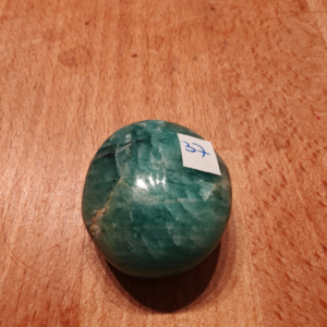 Aquamarijn knuffelsteen 4x3