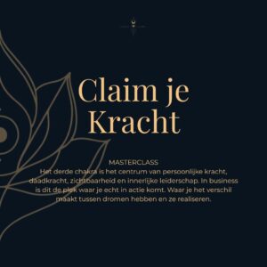 Masterclass - Claim je kracht